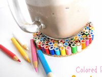Crafts Unleashed Colour Pencil Coaster
